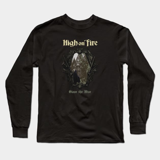 High on Fire Long Sleeve T-Shirt by grimmfrost